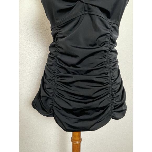 Torrid Swim Tankini Bikini Top Ruched Swimwear - Picture 5 of 11